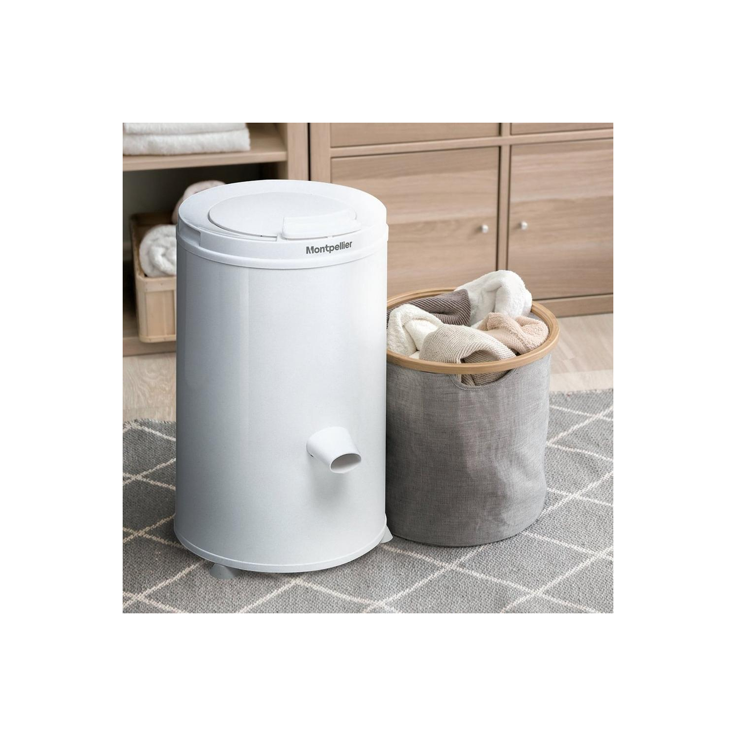 Montpellier MSD2800W 3kg Spin Dryer in White full image